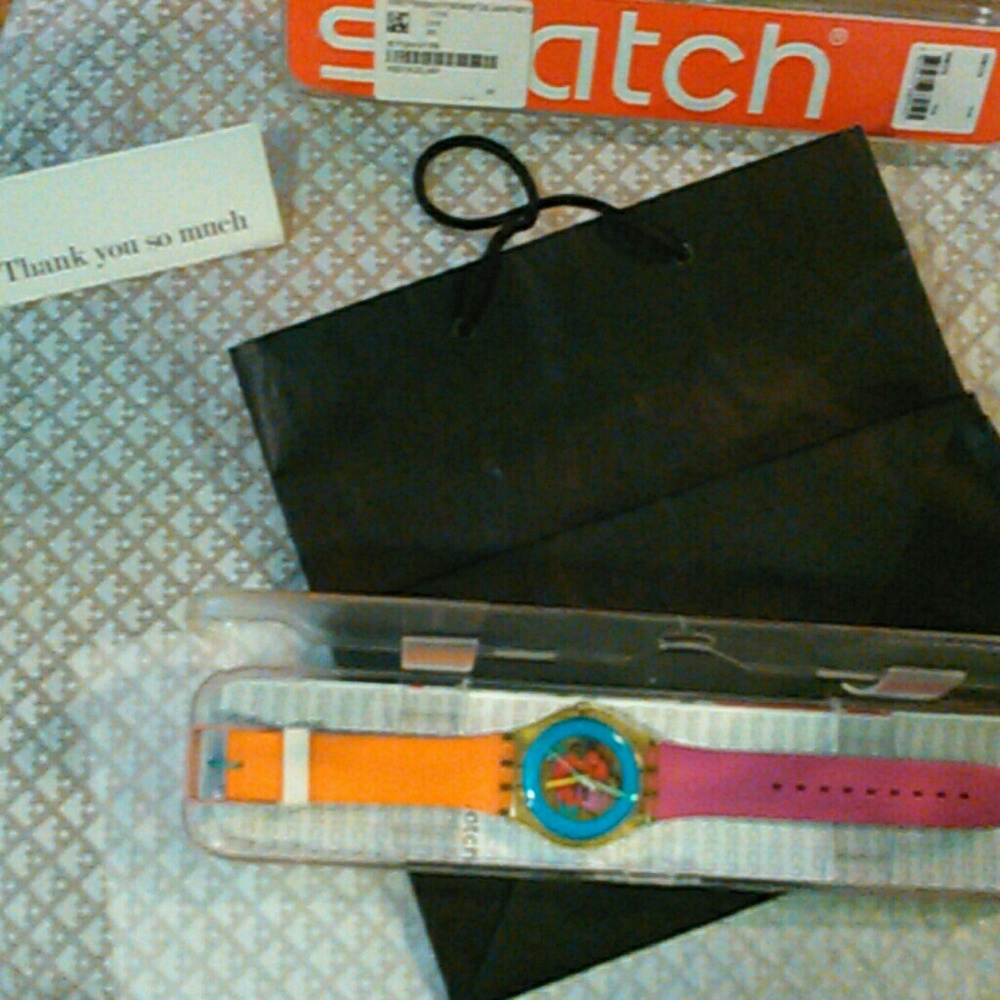 Sea-Through Swatch Watch